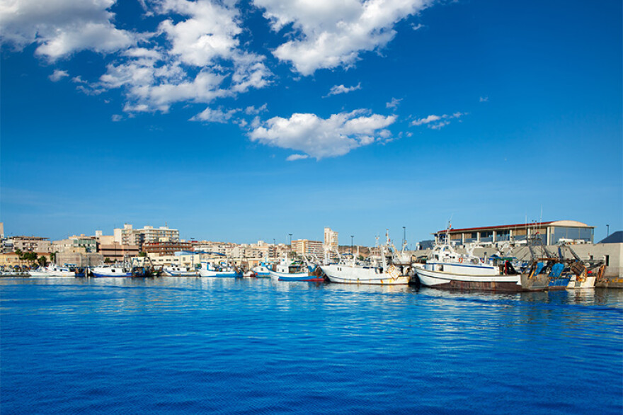 Portul din Santa Pola